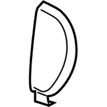 GM 25901548 Side Trim, Passenger Side