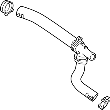 Cadillac Oil Cooler Hose - 12697176