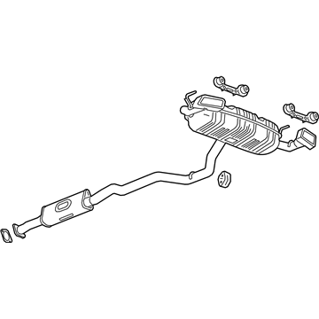 Chevy Exhaust Pipe - 85154374