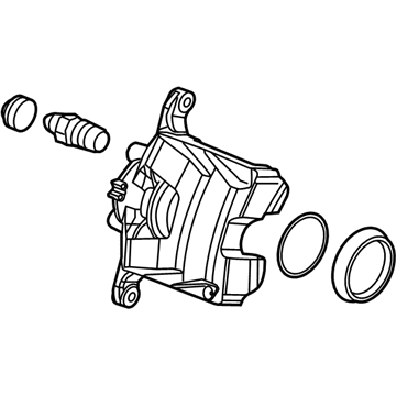 Chevy Sonic Brake Caliper Repair Kit - 13532170