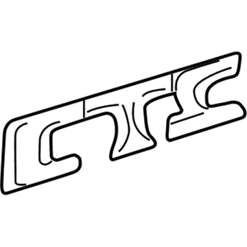 GM 25765400 Nameplate, Rear