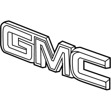 GMC Sierra 3500 HD Emblem - 84796749