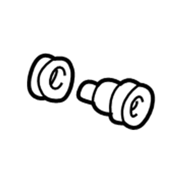 Chevy Camaro Door Lock Cylinder - 12518881