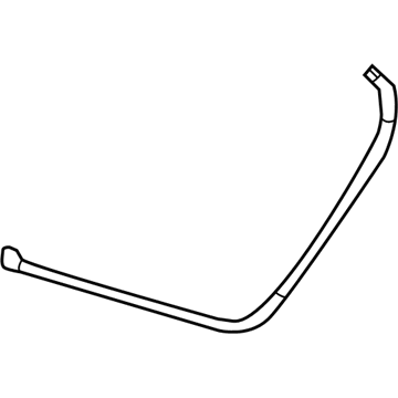 2017 Cadillac XTS Door Seal - 23297408