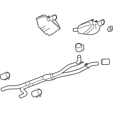 Chevy 19419958 Muffler & Pipe