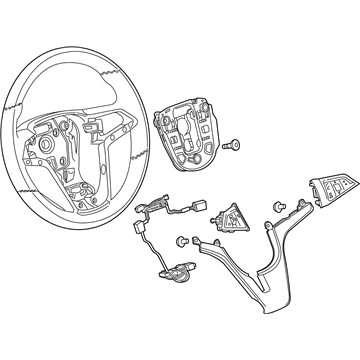 Chevy Trax Steering Wheel - 95440761