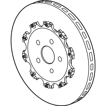 GM 22958647 Rotor, Rear