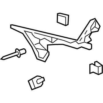 GM 92247763 Side Bracket