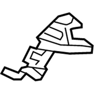 GM 92244075 Reinforcement Bracket