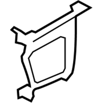 GM 15113356 Lower Filler, Driver Side