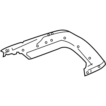 GM 15102211 Upper Quarter Panel, Passenger Side