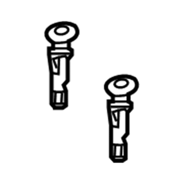 GM 22829064 Headrest Guide, Front