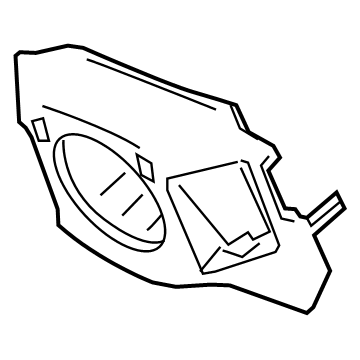 GM 84498523 Rear Cover, Titanium