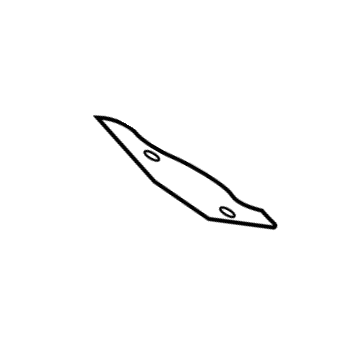 GM 84239796 Baffle, Lower Driver Side
