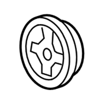 Pontiac Vibe Crankshaft Pulley - 19185575