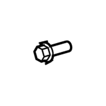 Pontiac 19185265 Crankshaft Pulley Bolt