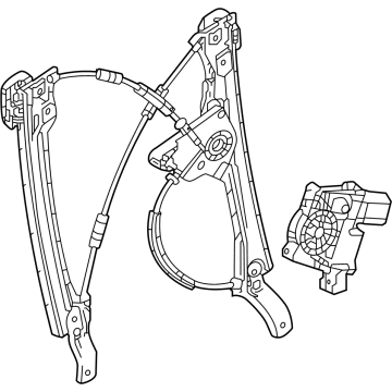 Cadillac Window Regulator - 87815928