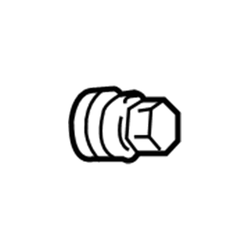Cadillac 9593175 Wheel Nut Cap