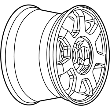 2007 Cadillac CTS Spare Wheel - 9596891