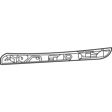 GM 84913585 Headlamp Assembly Upper Bracket, Driver Side