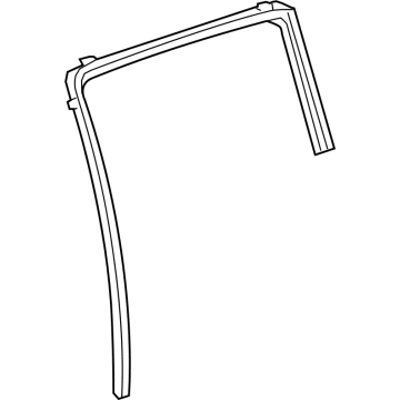 Chevy Spark Weather Strip - 42389909