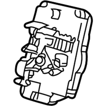 Saturn LW2 Door Lock - 22666181