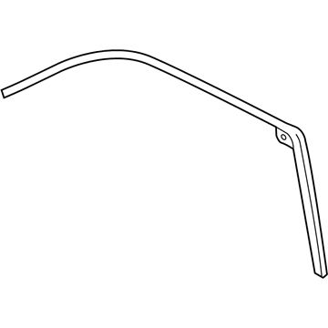 1995 Pontiac Sunfire Weather Strip - 22658004