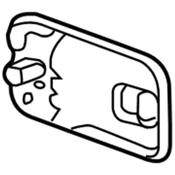 2005 Hummer H2 Door Handle - 15104791