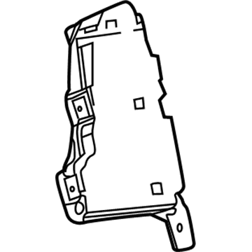 GM 20969314 Mount Panel, Center Passenger Side
