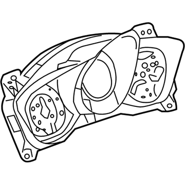 Cadillac SRX Speedometer - 84382580