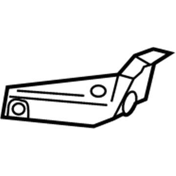 Chevy Exhaust Heat Shield - 20982860