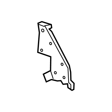 GM 84352755 Rear Seal, Front Driver Side