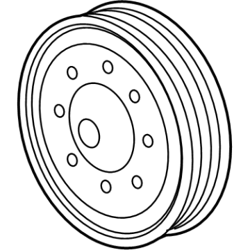 GMC 12652047 Pulley
