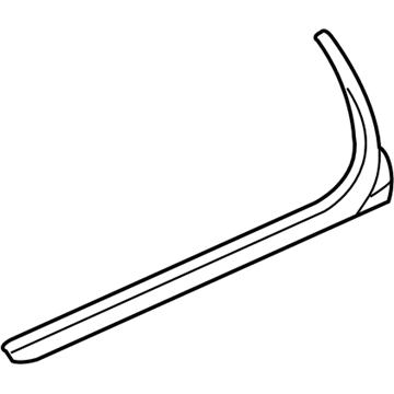 GM 22774085 Belt Weatherstrip, Rear Outer Passenger Side