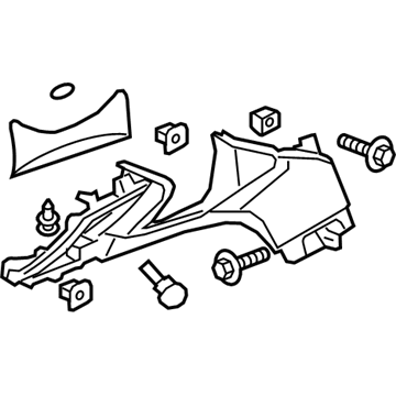 Chevy 22813867 Knee Bolster