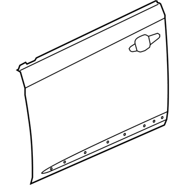 GM 84453626 Outer Panel, Front Driver Side