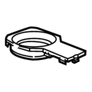 GM 95167583 Cup Holder Insert, Black