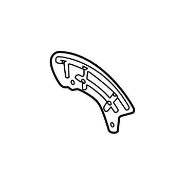 Chevy Corvette Brake Backing Plate - 84035690