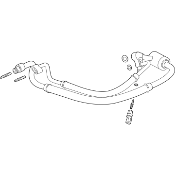 2020 Chevy Corvette A/C Hose - 84525737