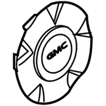 2007 GMC Acadia Wheel Cover - 9596173
