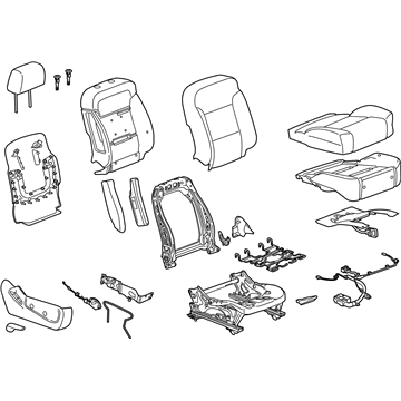 Chevy 22839512 Seat Assembly