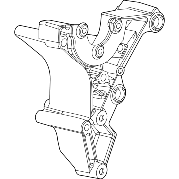 Chevy Alternator Bracket - 12652395