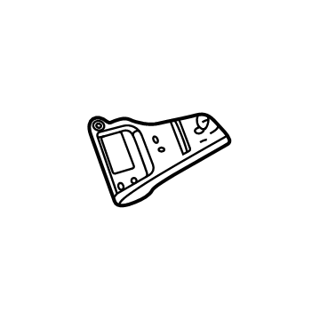 GM 84450091 Radio Switch Bracket, Passenger Side