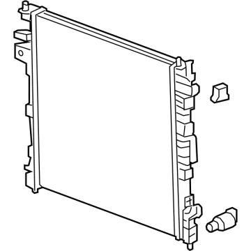 Buick Enclave Radiator - 86801855