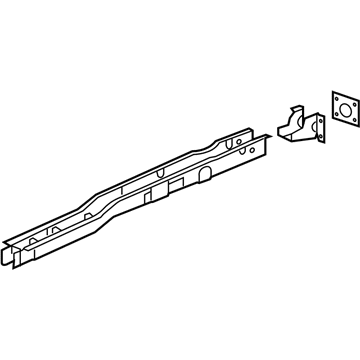 GM 15192502 Side Rail, Rear