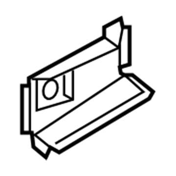 GM 15143842 Filler Panel, Rear Driver Side