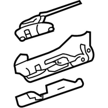 2007 Chevy Equinox Door Lock Actuator - 20817708