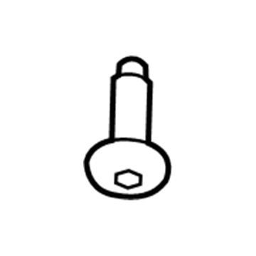 Chevy 11611776 Belt & Retractor Bolt