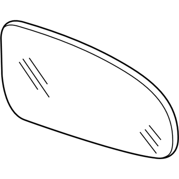 Pontiac G3 Side View Mirrors - 96493564