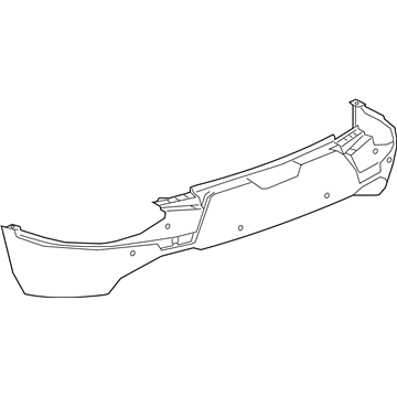 Chevy Blazer Bumper - 85642886